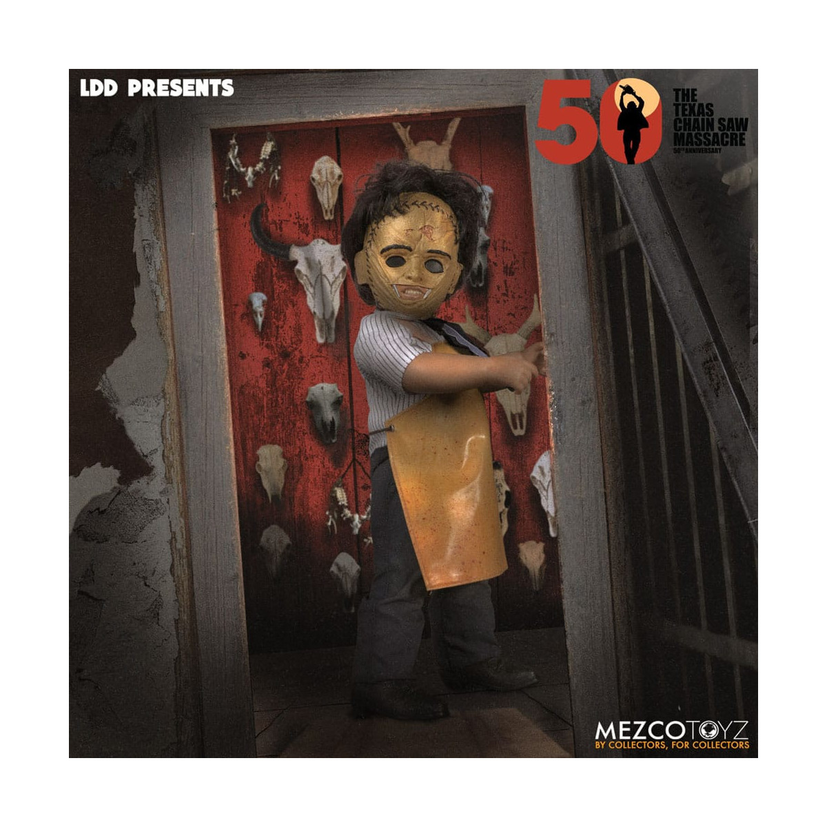 Mezco Living Dead Dolls La matanza de Texas - Leatherface Deluxe Edition (1974)