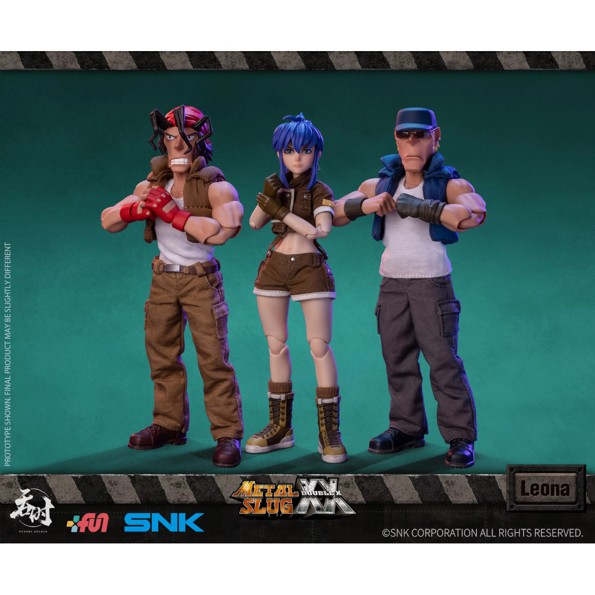 Tunshi Studio - Metal Slug XX - Leona Heidern 1/12 - Guerreros Ikari