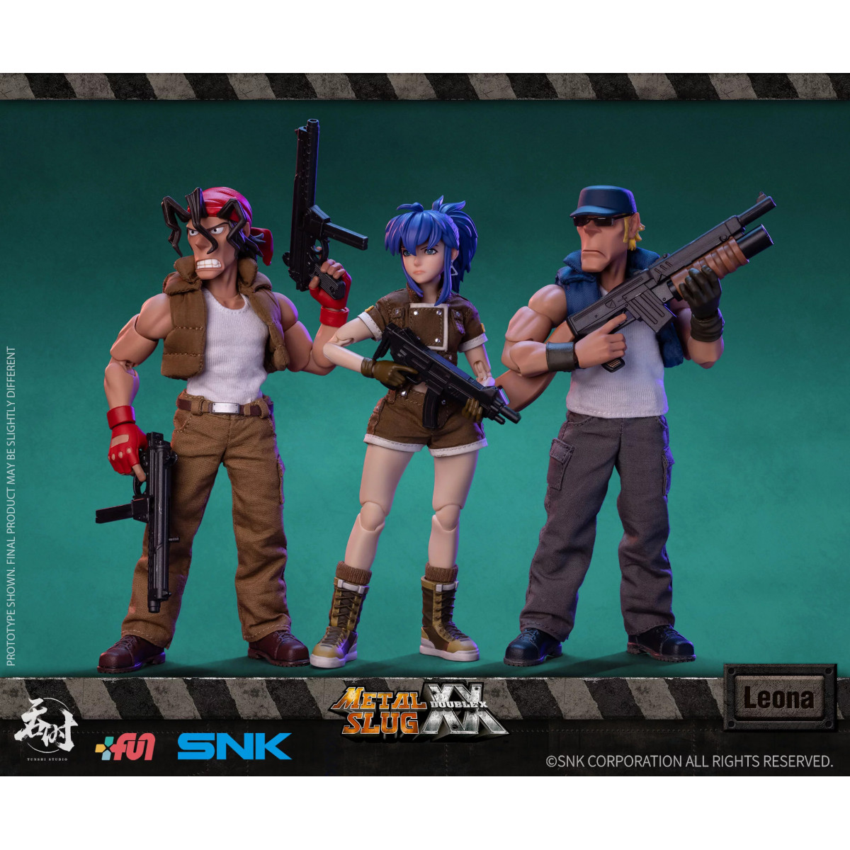 Tunshi Studio - Metal Slug XX - Leona Heidern 1/12 - Guerreros Ikari