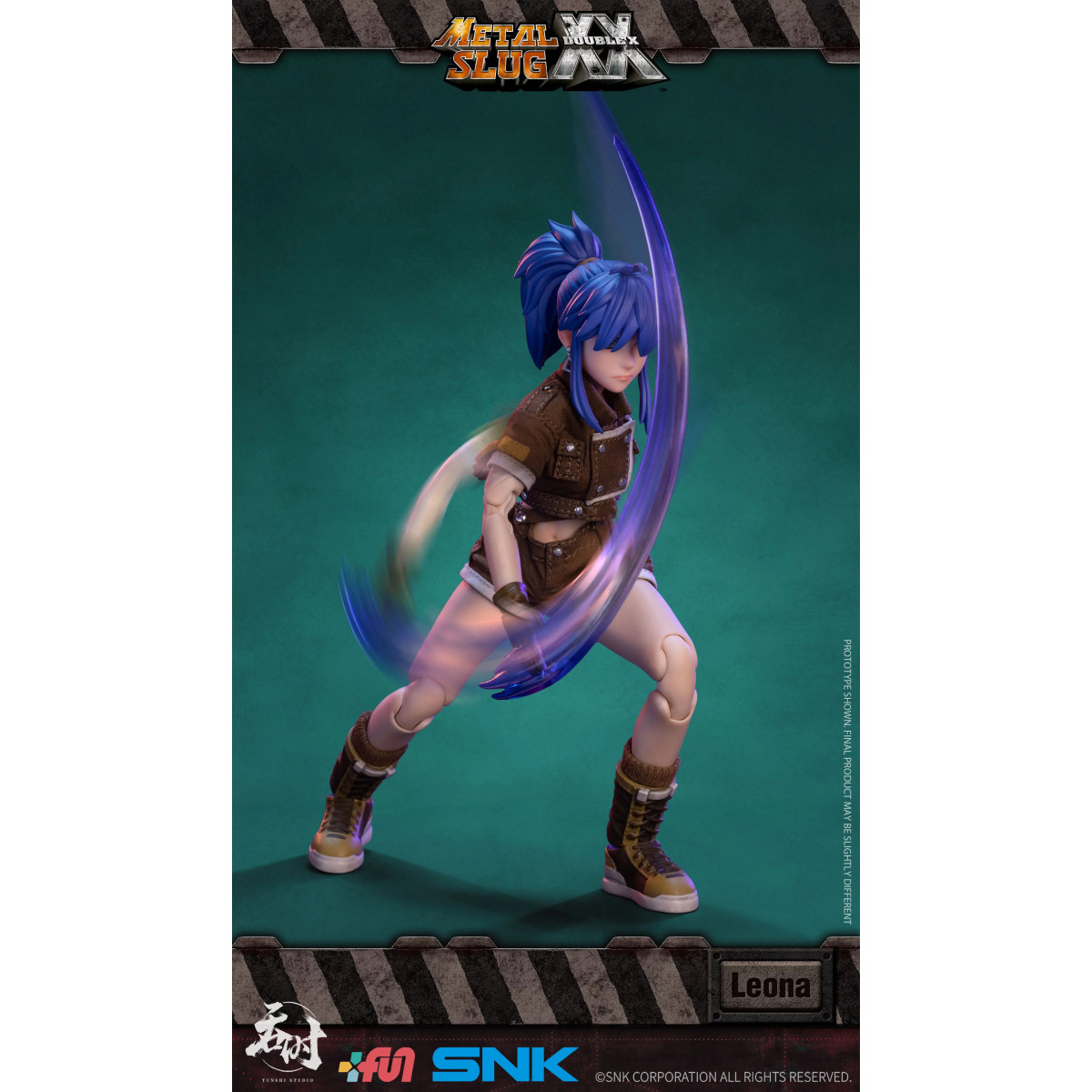 Tunshi Studio - Metal Slug XX - Leona Heidern 1/12 - Guerreros Ikari