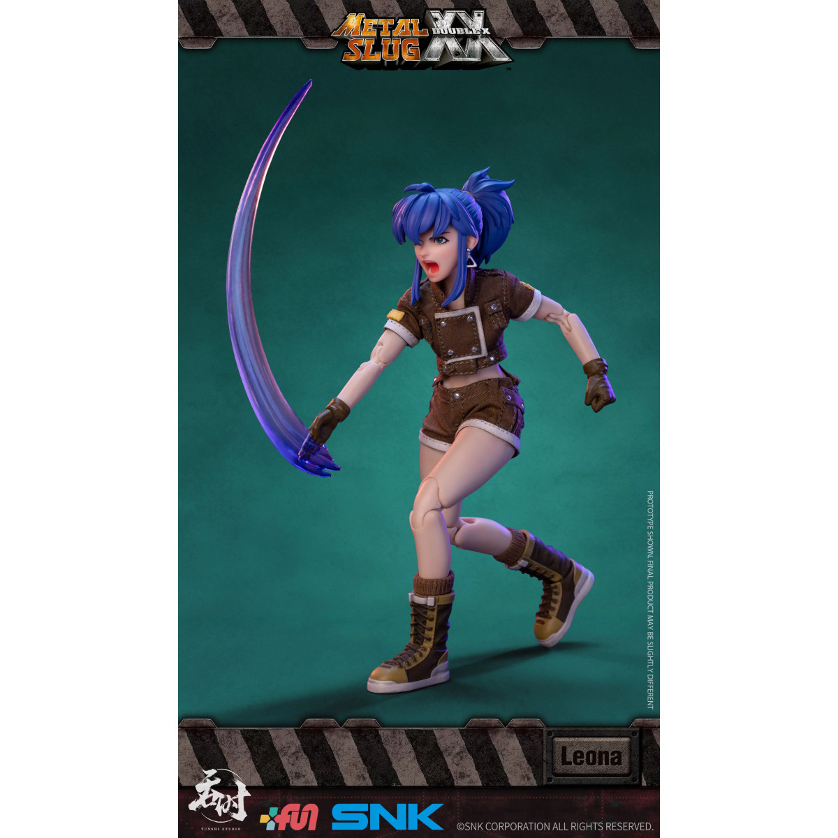 Tunshi Studio - Metal Slug XX - Leona Heidern 1/12 - Guerreros Ikari