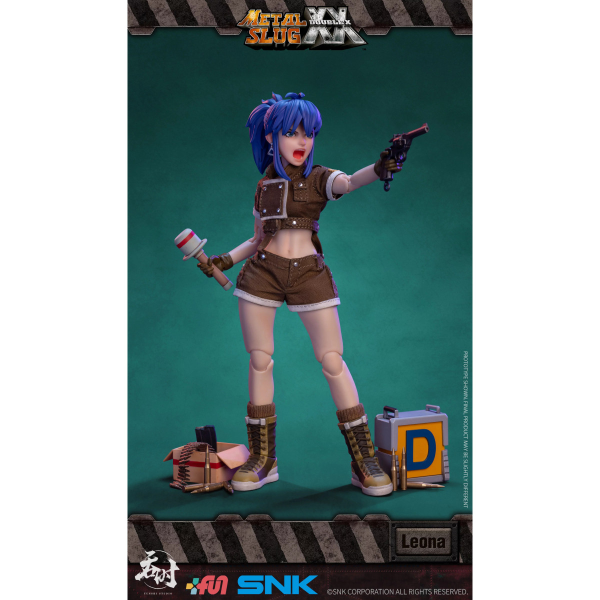 Tunshi Studio - Metal Slug XX - Leona Heidern 1/12 - Guerreros Ikari