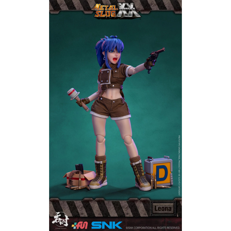 Tunshi Studio - Metal Slug XX - Leona Heidern 1/12 - Guerreros Ikari