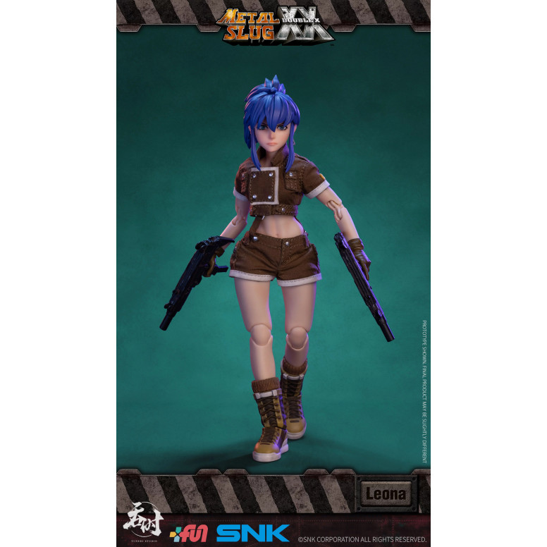Tunshi Studio - Metal Slug XX - Leona Heidern 1/12 - Guerreros Ikari