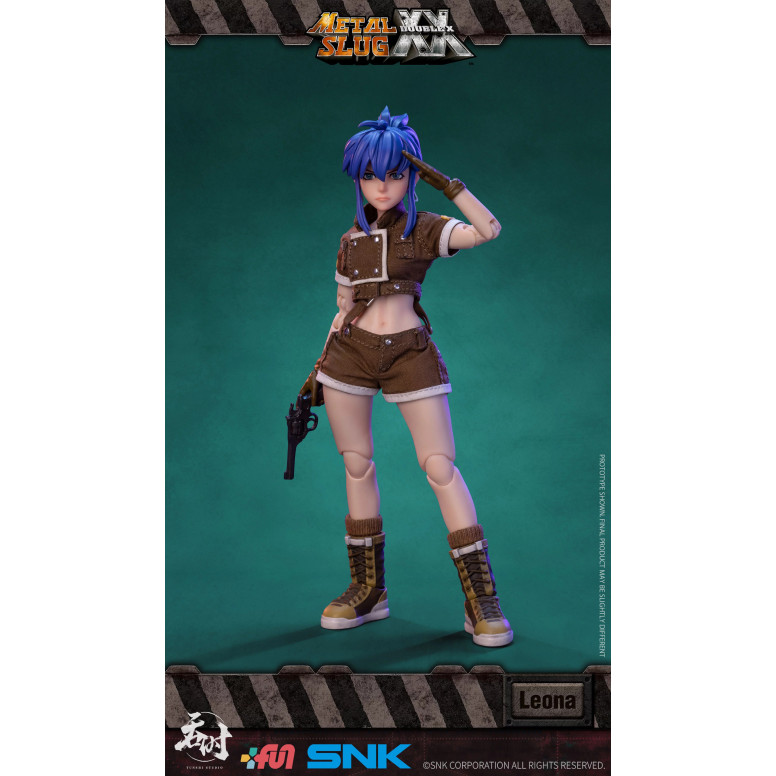 Tunshi Studio - Metal Slug XX - Leona Heidern 1/12 - Guerreros Ikari