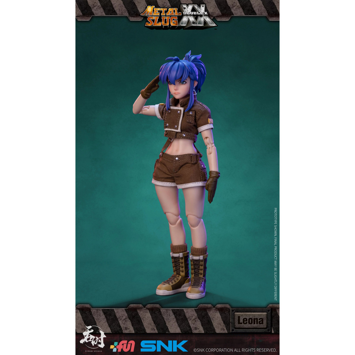 Tunshi Studio - Metal Slug XX - Leona Heidern 1/12 - Guerreros Ikari