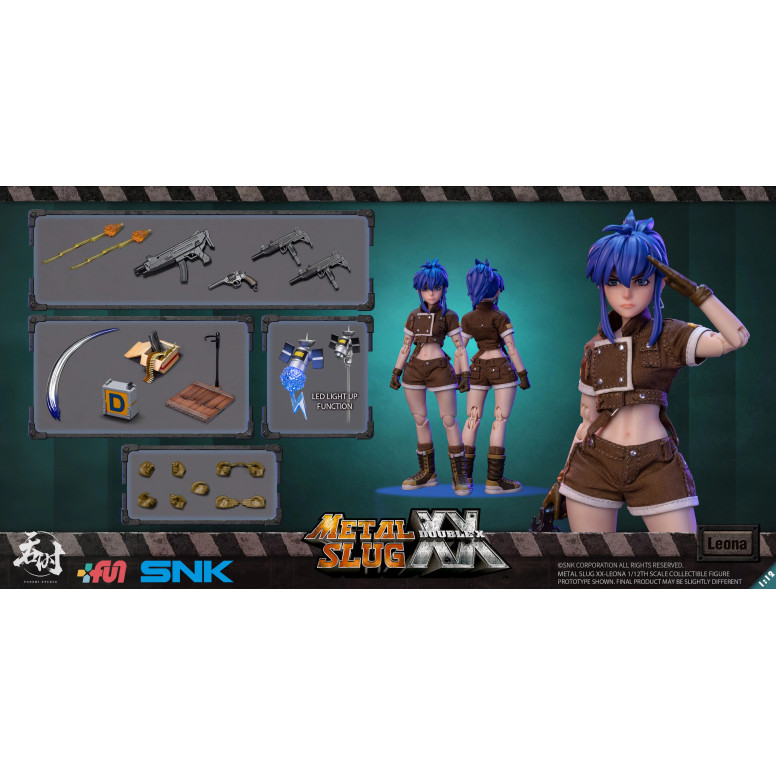 Tunshi Studio - Metal Slug XX - Leona Heidern 1/12 - Guerreros Ikari
