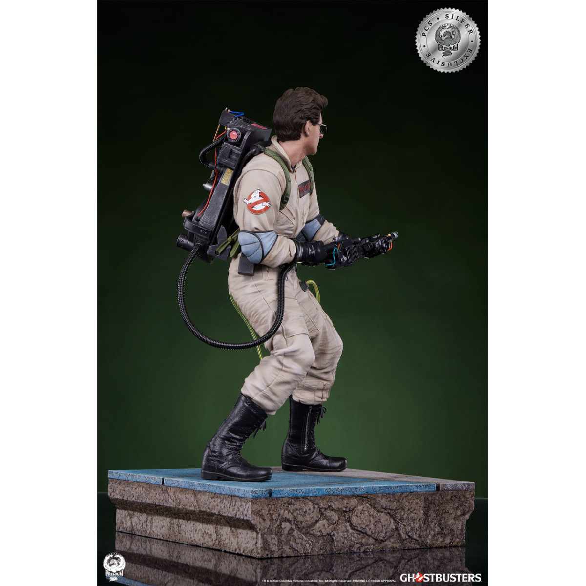 Premium Collectibles Studio PCS - Egon Spengler Silver Exclusive 1/4 - Ghostbusters - Cazafantasmas