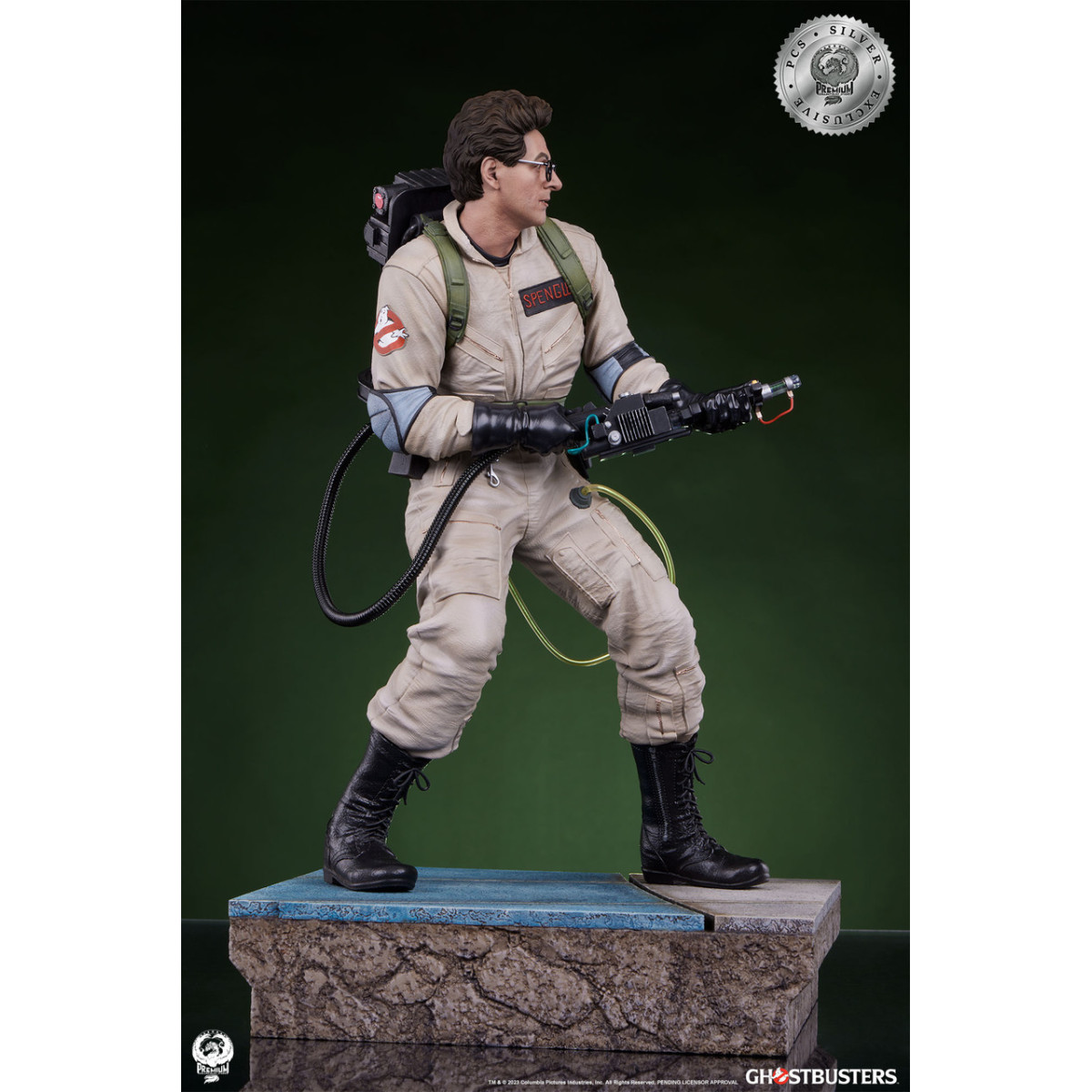 Premium Collectibles Studio PCS - Egon Spengler Silver Exclusive 1/4 - Ghostbusters - Cazafantasmas