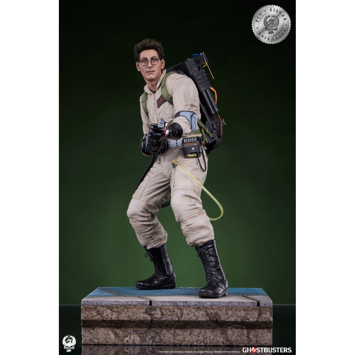 Premium Collectibles Studio PCS - Egon Spengler Silver Exclusive 1/4 - Ghostbusters - Cazafantasmas