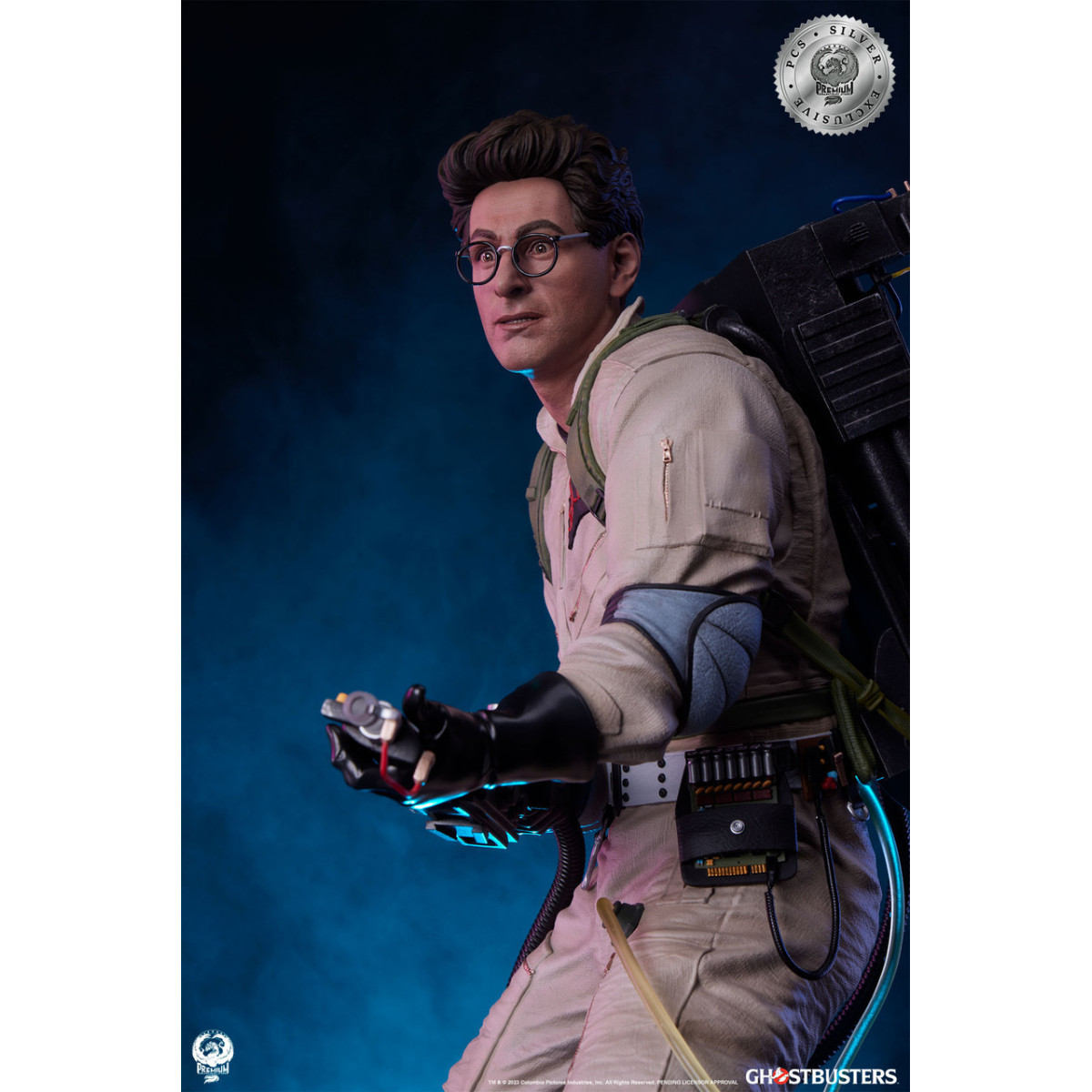 Premium Collectibles Studio PCS - Egon Spengler Silver Exclusive 1/4 - Ghostbusters - Cazafantasmas