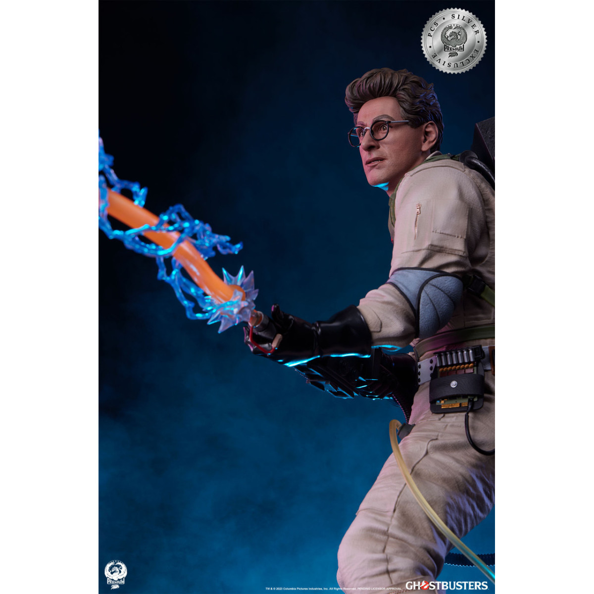 Premium Collectibles Studio PCS - Egon Spengler Silver Exclusive 1/4 - Ghostbusters - Cazafantasmas
