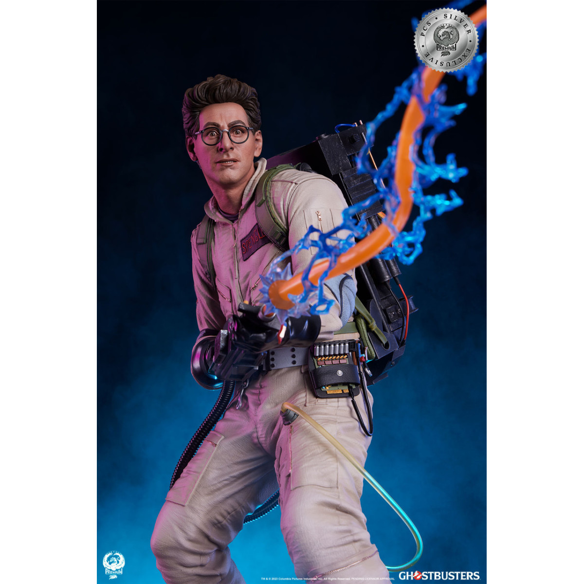 Premium Collectibles Studio PCS - Egon Spengler Silver Exclusive 1/4 - Ghostbusters - Cazafantasmas