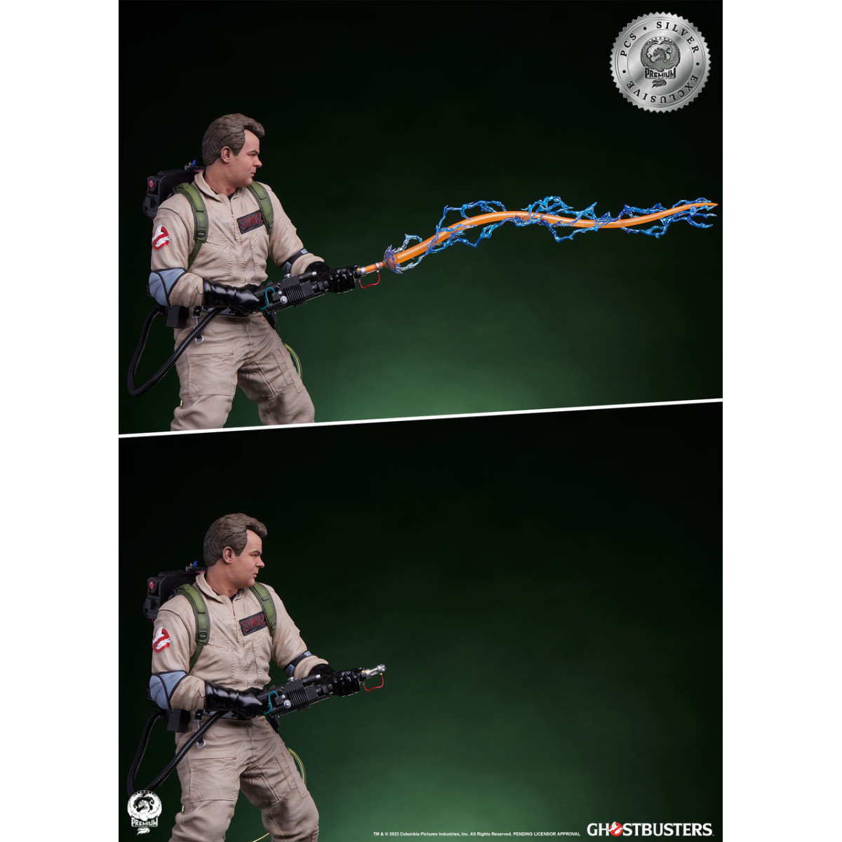 Premium Collectibles Studio PCS - Ray Stantz Silver Exclusive 1/4 - Ghostbusters - Cazafantasmas