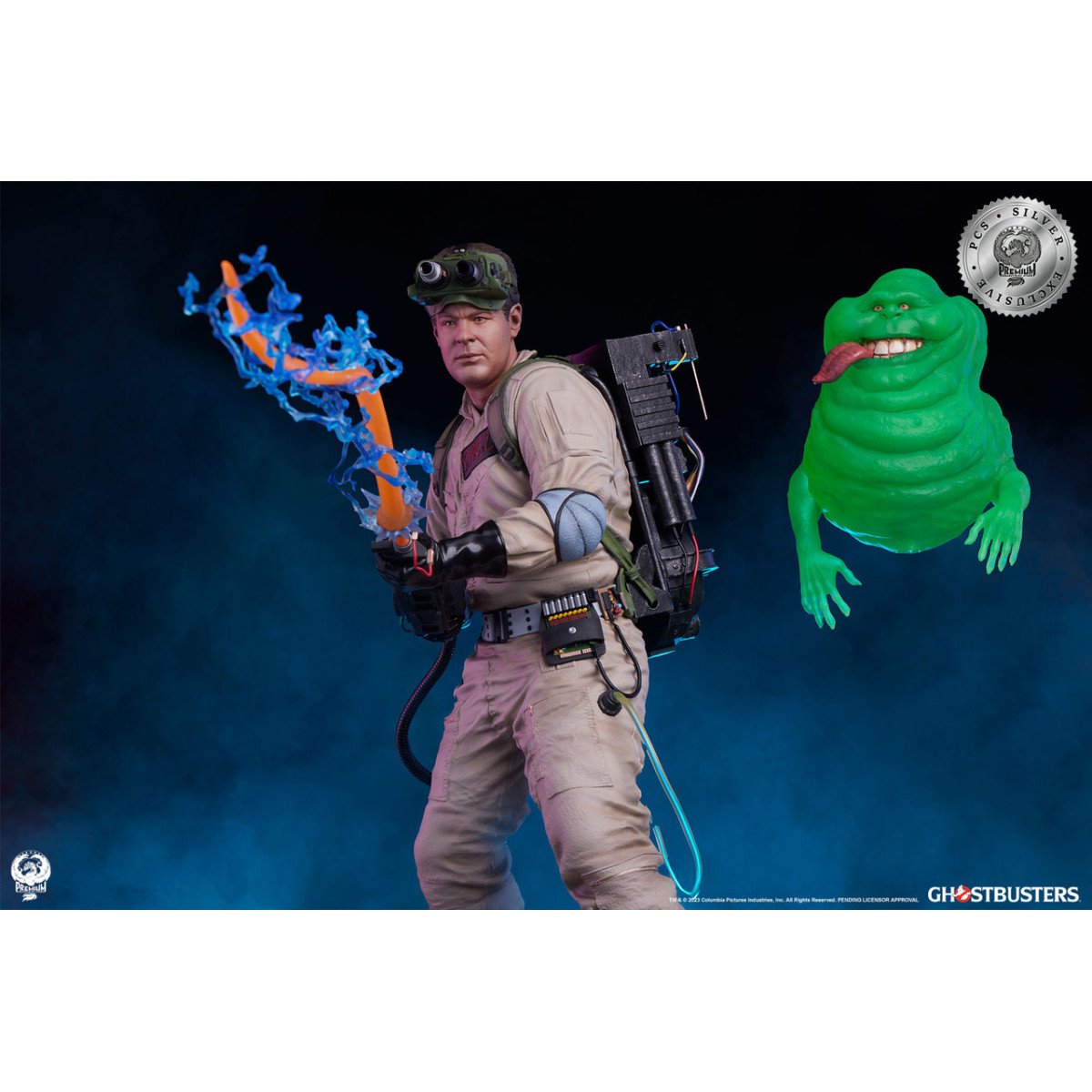 Premium Collectibles Studio PCS - Ray Stantz Silver Exclusive 1/4 - Ghostbusters - Cazafantasmas