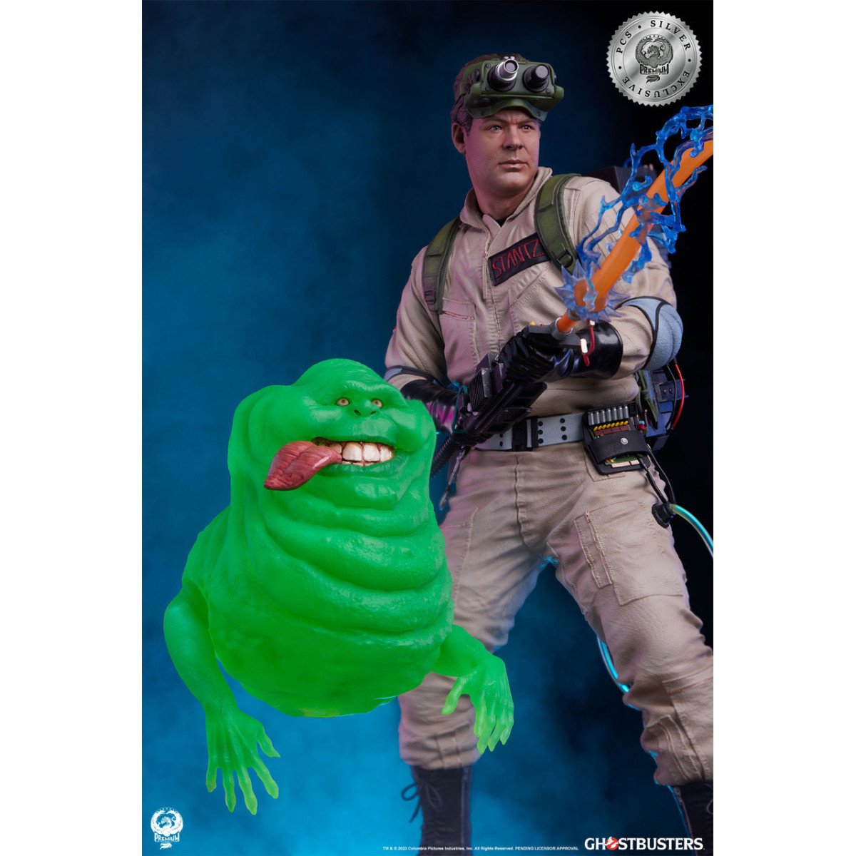 Premium Collectibles Studio PCS - Ray Stantz Silver Exclusive 1/4 - Ghostbusters - Cazafantasmas