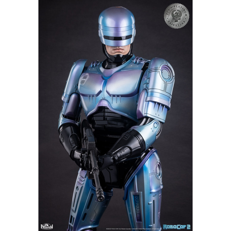 Premium Collectibles Studio PCS RoboCop 2 Platinum Exclusive Statue 1/3