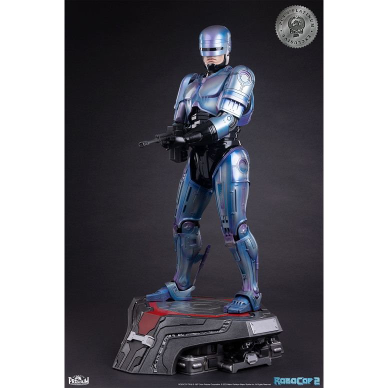 Premium Collectibles Studio PCS RoboCop 2 Platinum Exclusive Statue 1/3