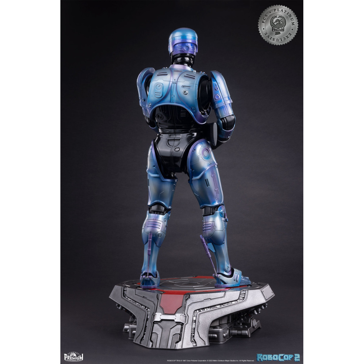 Premium Collectibles Studio PCS RoboCop 2 Platinum Exclusive Statue 1/3