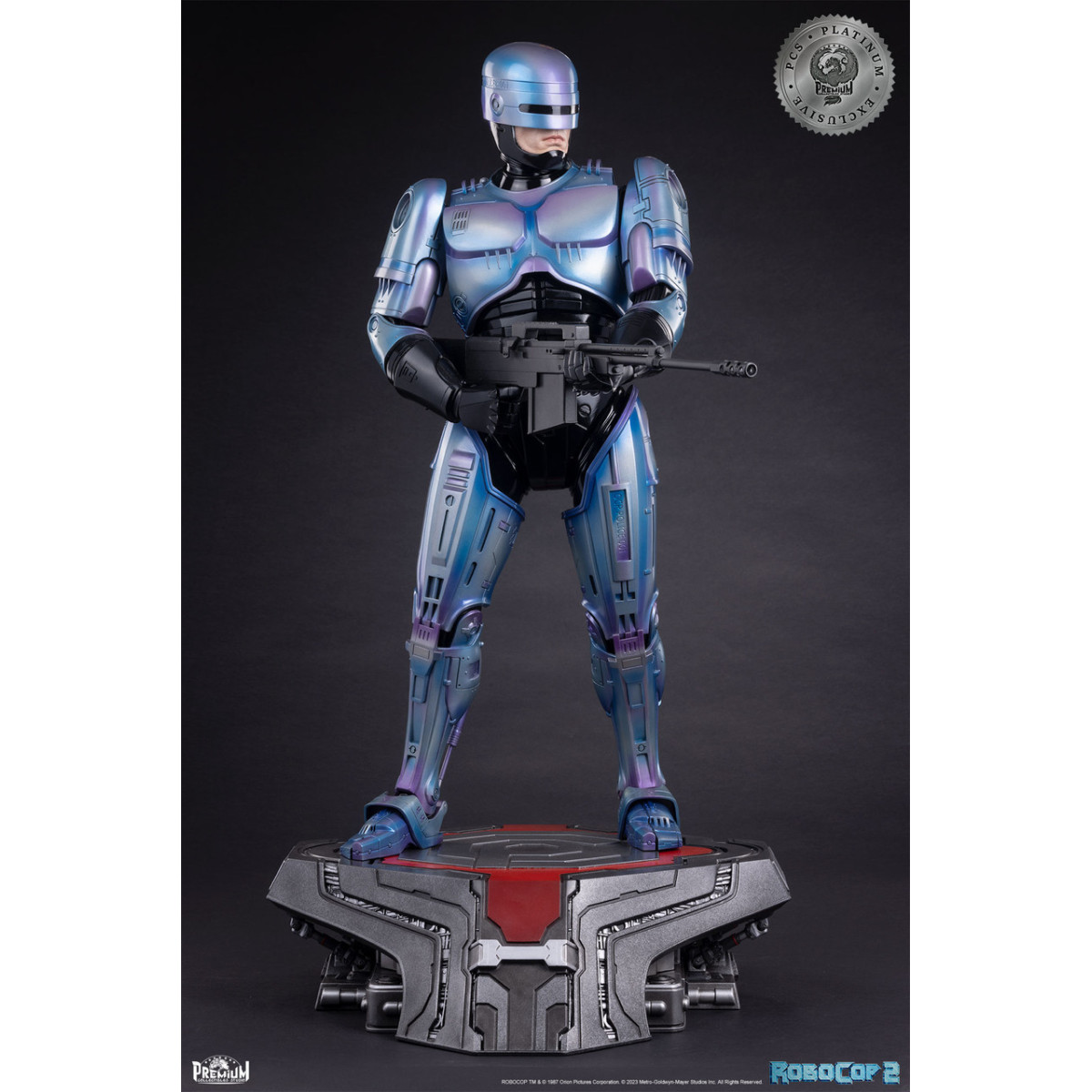 Premium Collectibles Studio PCS RoboCop 2 Platinum Exclusive Statue 1/3