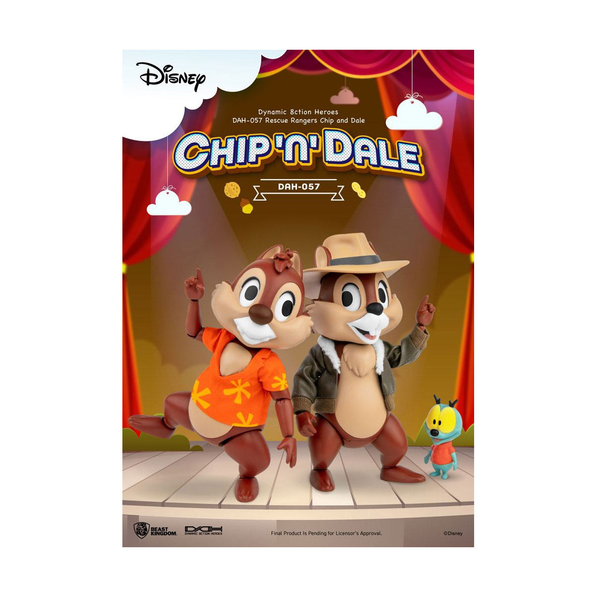 Beast Kingdom Disney - Chip y Chop los Risk Rangers - Dynamic Action Heroes 1/9 - Chip & Dale