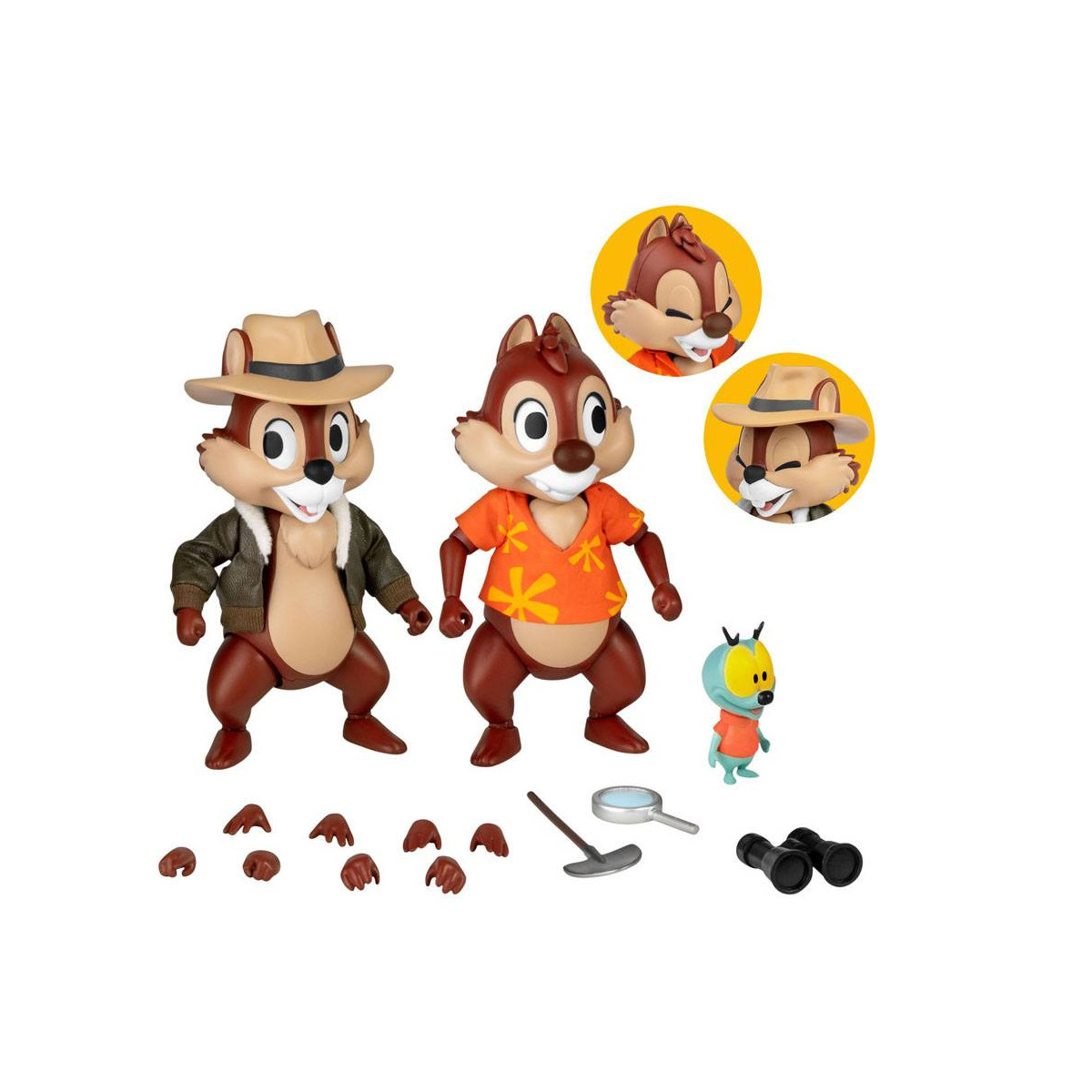 Beast Kingdom Disney - Chip y Chop los Risk Rangers - Dynamic Action Heroes 1/9 - Chip & Dale