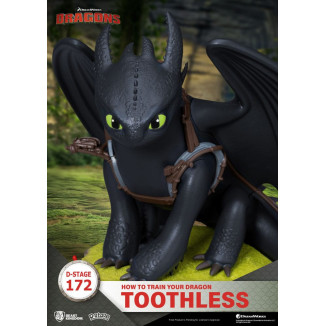 Beast Kingdom Cómo entrenar a su Dragon - Toothless- D-Stage