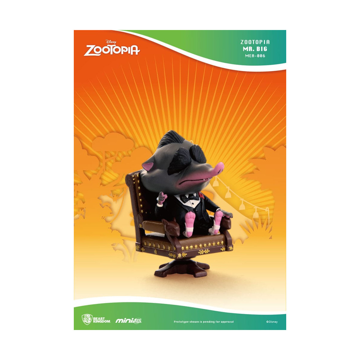 Beast Kingdom - Mini Egg Attack - Zootopia - Zootopie - set de 6 minifiguras