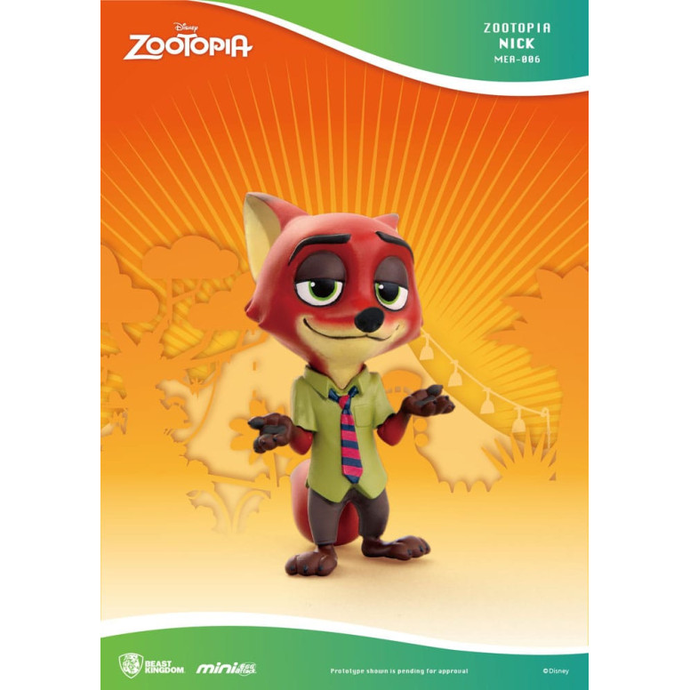Beast Kingdom - Mini Egg Attack - Zootopia - Zootopie - set de 6 minifiguras