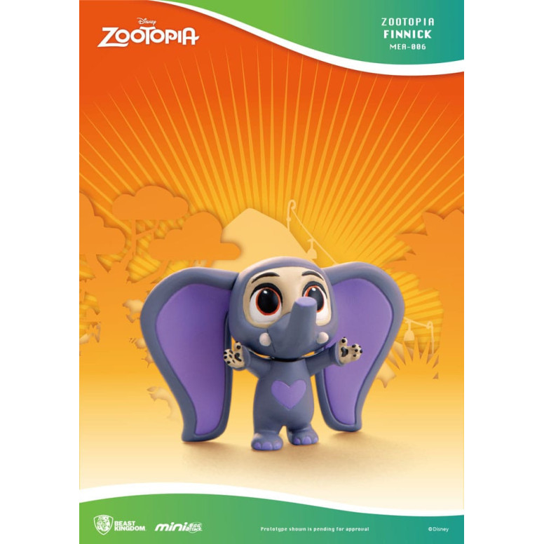 Beast Kingdom - Mini Egg Attack - Zootopia - Zootopie - set de 6 minifiguras