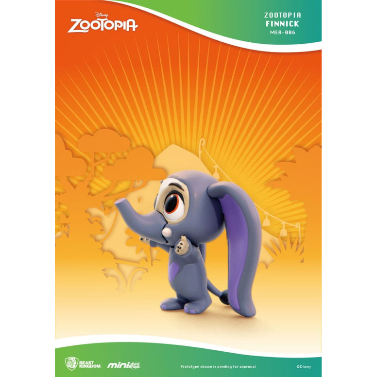 Beast Kingdom - Mini Egg Attack - Zootopia - Zootopie - set de 6 minifiguras