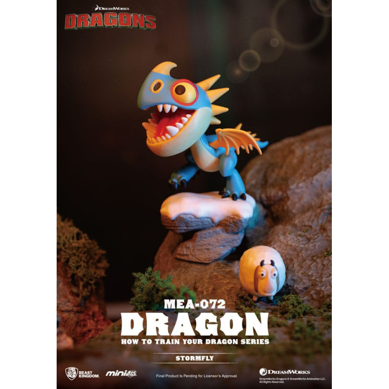 Beast Kingdom - Mini Egg Attack - Cómo entrenar a su Dragon - set de 6 miniaturas