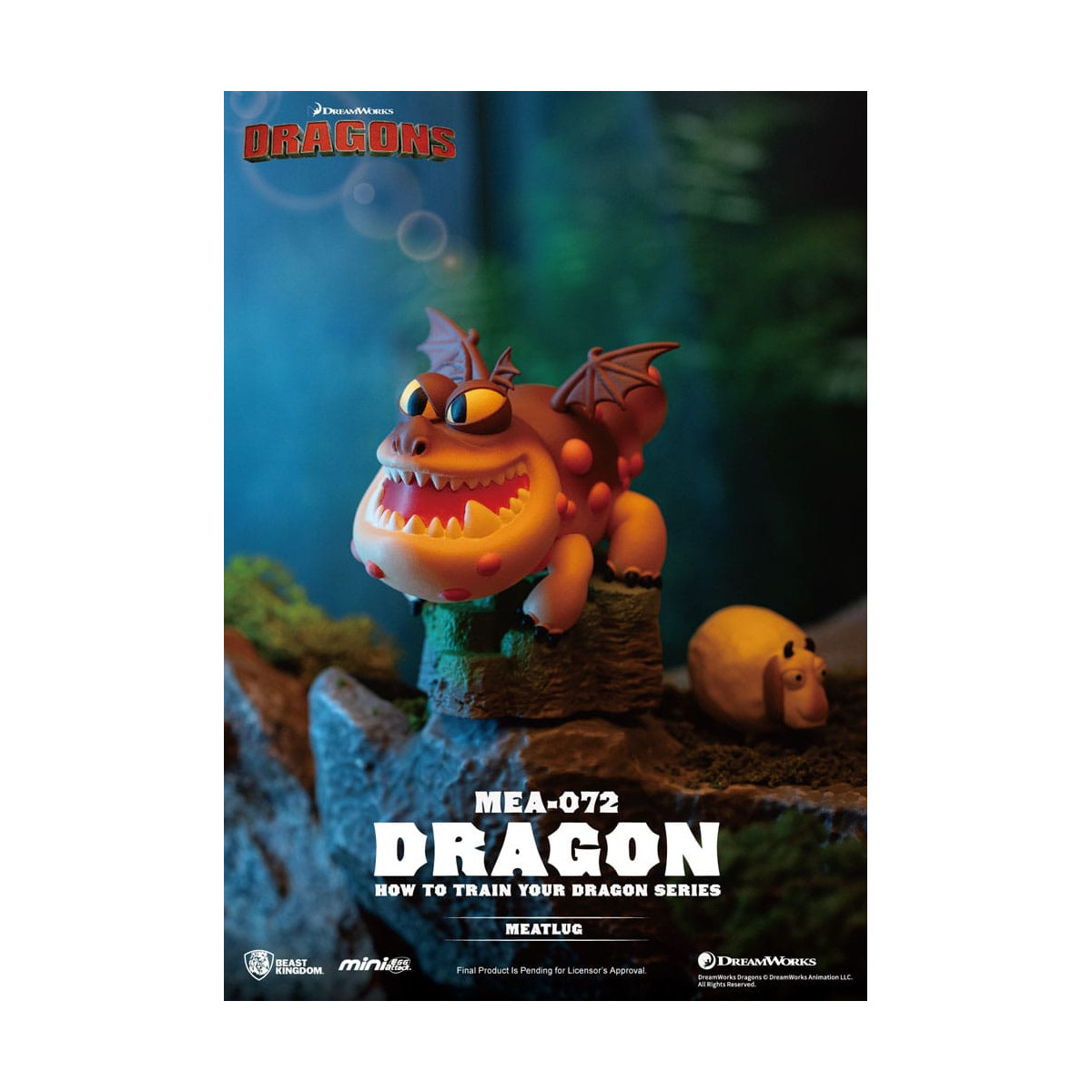 Beast Kingdom - Mini Egg Attack - Cómo entrenar a su Dragon - set de 6 miniaturas