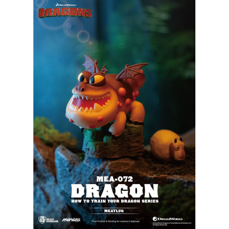 Beast Kingdom - Mini Egg Attack - Cómo entrenar a su Dragon - set de 6 miniaturas