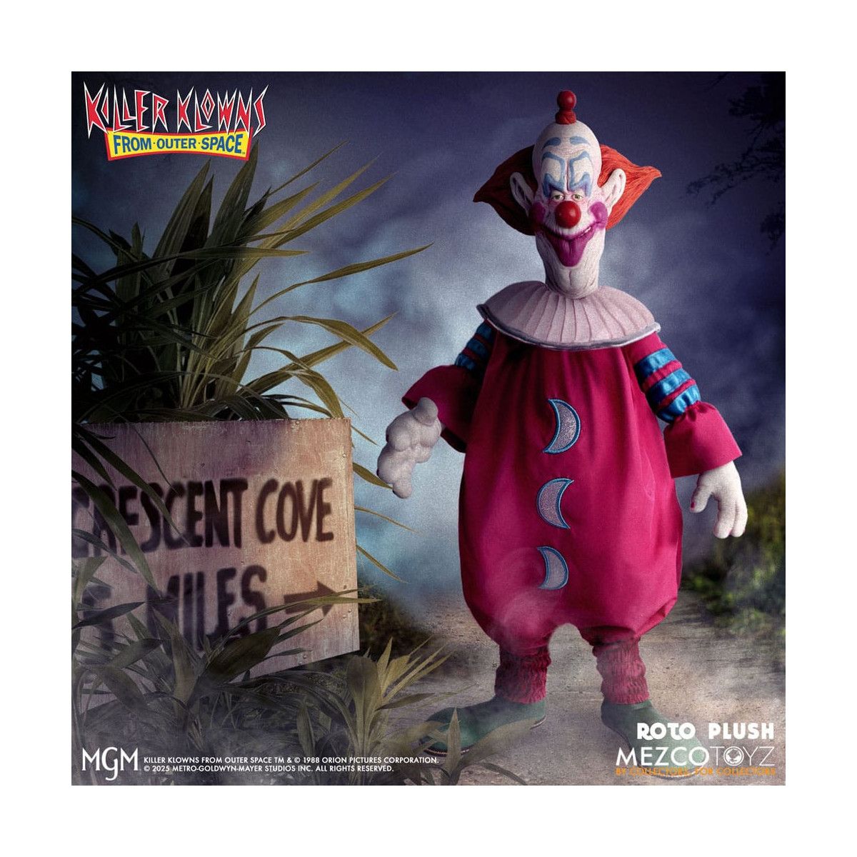 Mezco - Les Clowns tueurs venus d'ailleurs - Roto Doll SLIM - Mega Designer Serie Killer Klowns from Outer Space