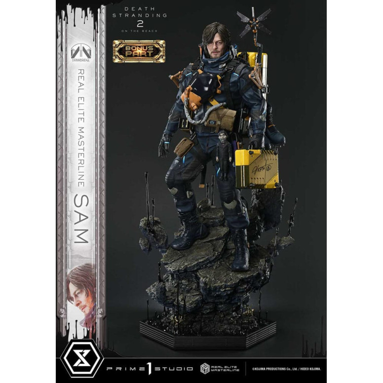 Prime 1 Studio -Death Stranding 2: On the Beach - Sam Deluxe Bonus Version Real Elite Masterline Series 1/3