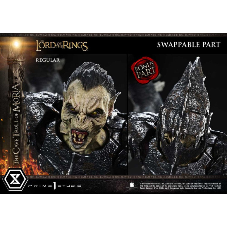 Prime 1 Studio - Cave Troll of Moria Bonus Version - El Señor de los Anillos Premium Masterline Series 1/6