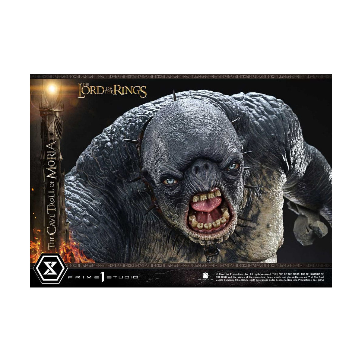 Prime 1 Studio - Cave Troll of Moria Bonus Version - El Señor de los Anillos Premium Masterline Series 1/6