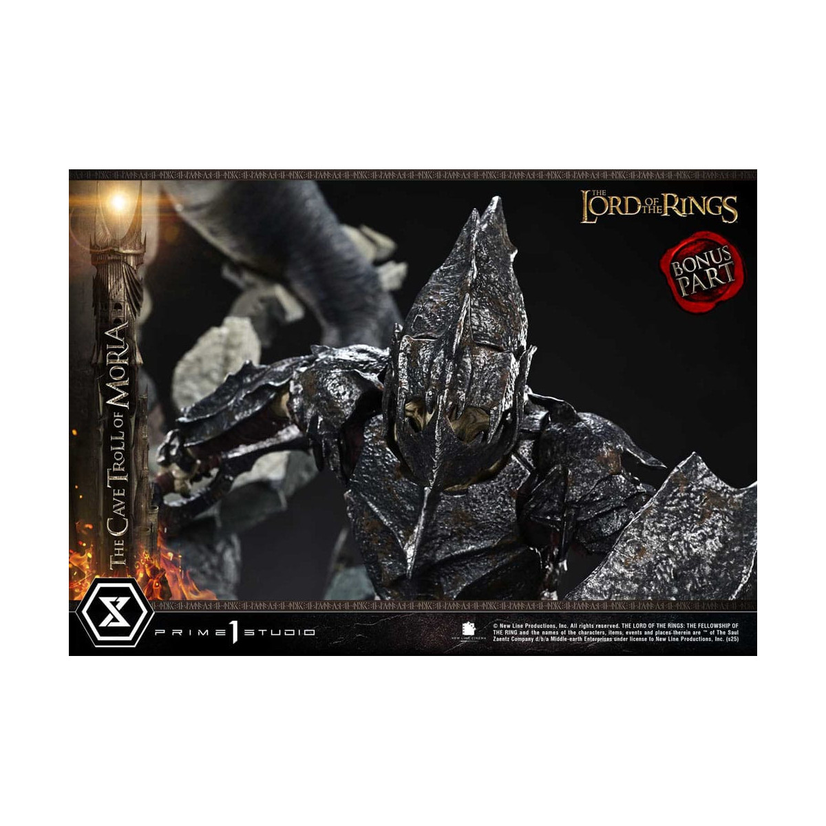 Prime 1 Studio - Cave Troll of Moria Bonus Version - El Señor de los Anillos Premium Masterline Series 1/6