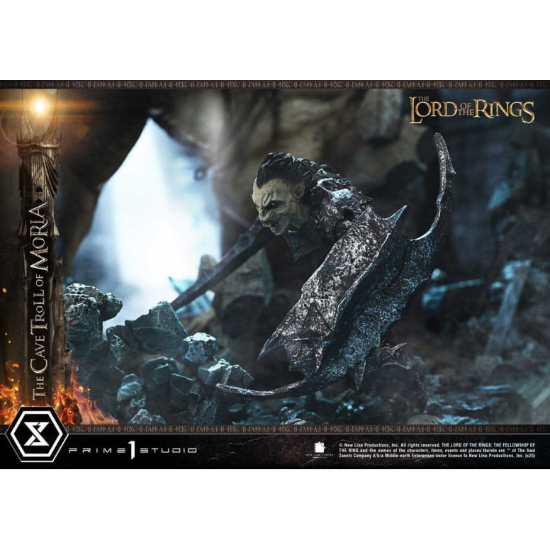 Prime 1 Studio - Cave Troll of Moria Bonus Version - El Señor de los Anillos Premium Masterline Series 1/6
