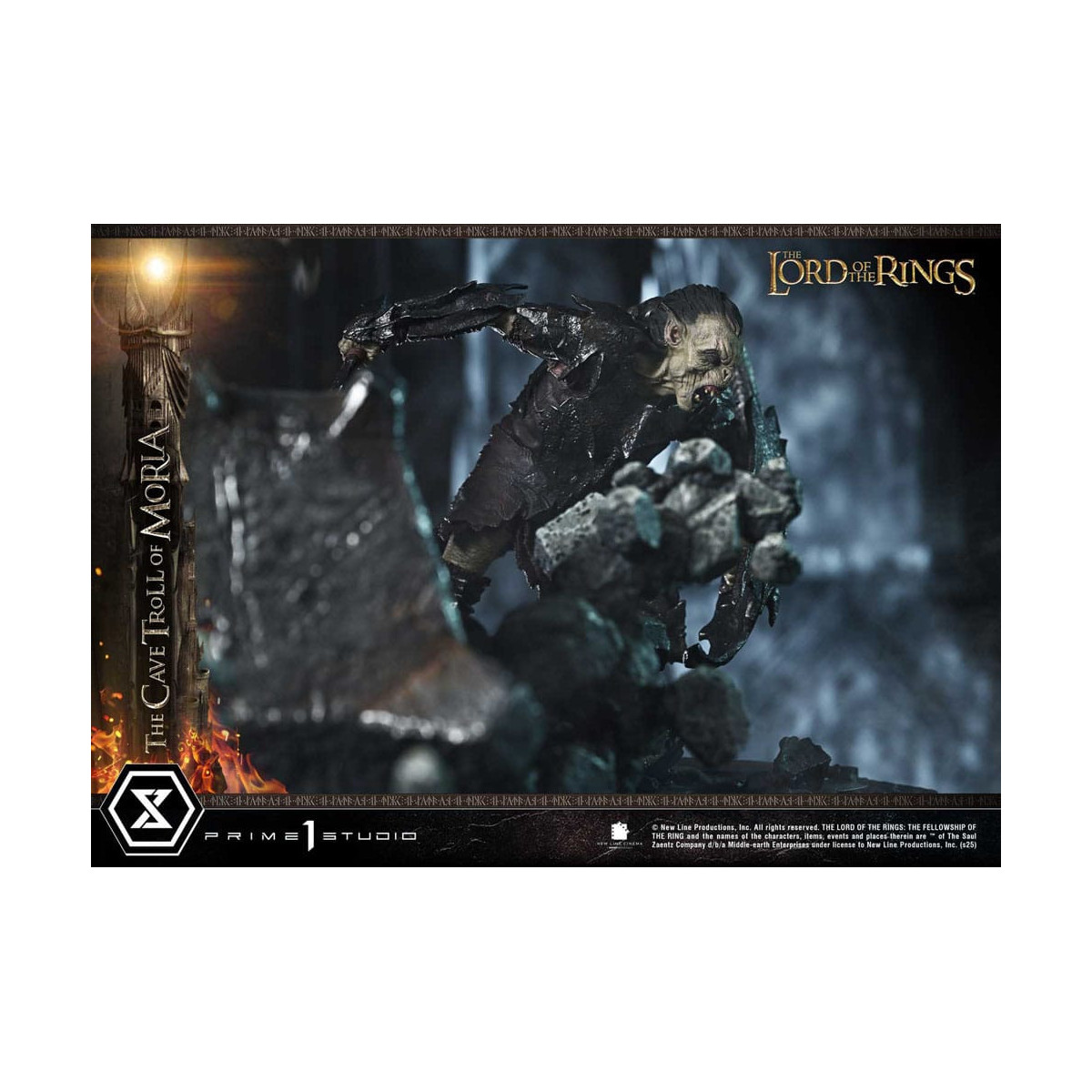Prime 1 Studio - Cave Troll of Moria Bonus Version - El Señor de los Anillos Premium Masterline Series 1/6
