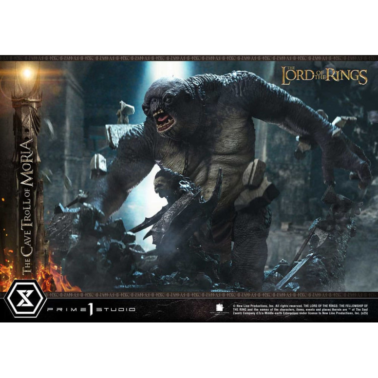 Prime 1 Studio - Cave Troll of Moria Bonus Version - El Señor de los Anillos Premium Masterline Series 1/6
