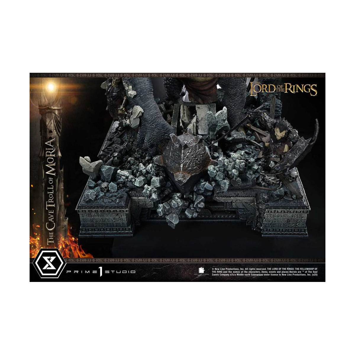 Prime 1 Studio - Cave Troll of Moria Bonus Version - El Señor de los Anillos Premium Masterline Series 1/6