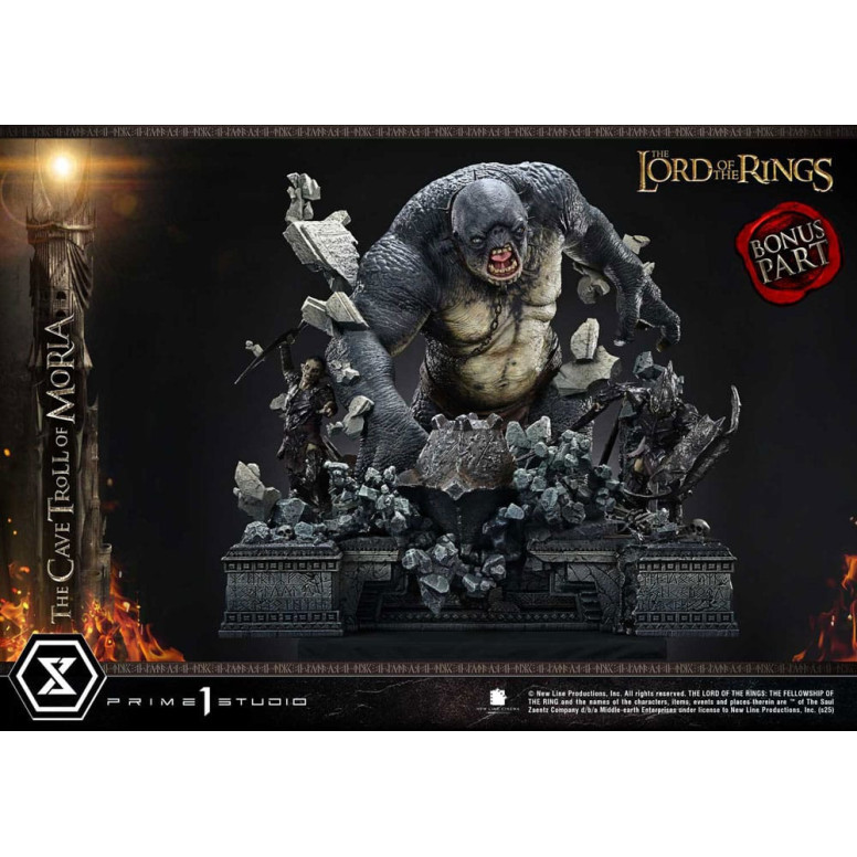 Prime 1 Studio - Cave Troll of Moria Bonus Version - El Señor de los Anillos Premium Masterline Series 1/6