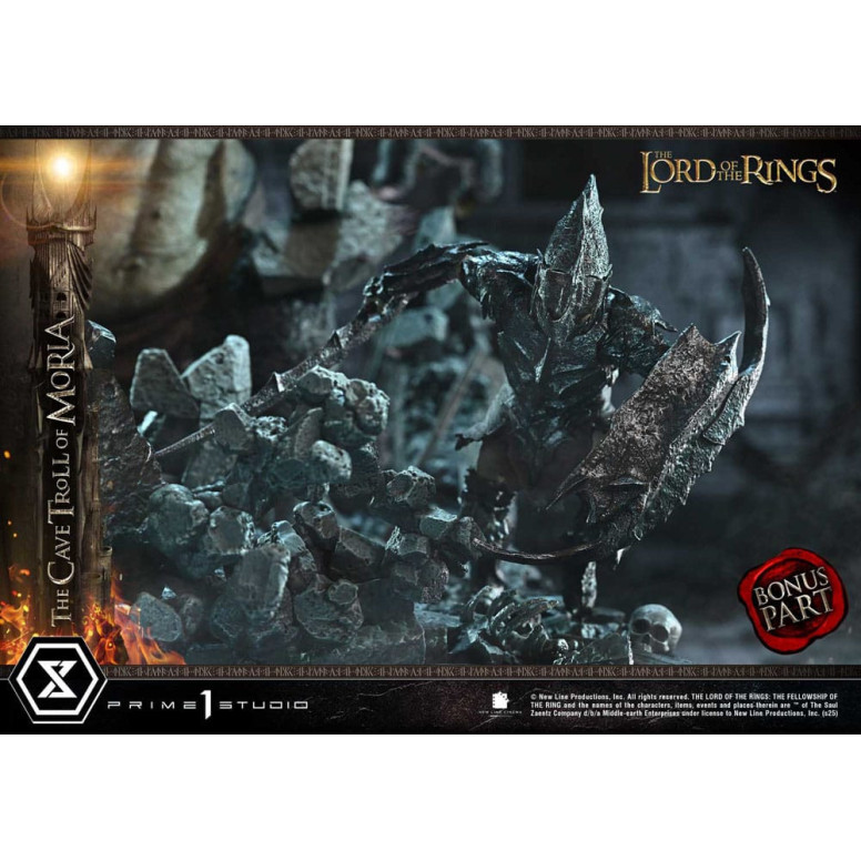 Prime 1 Studio - Cave Troll of Moria Bonus Version - El Señor de los Anillos Premium Masterline Series 1/6