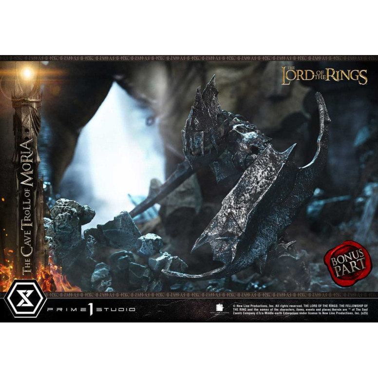 Prime 1 Studio - Cave Troll of Moria Bonus Version - El Señor de los Anillos Premium Masterline Series 1/6