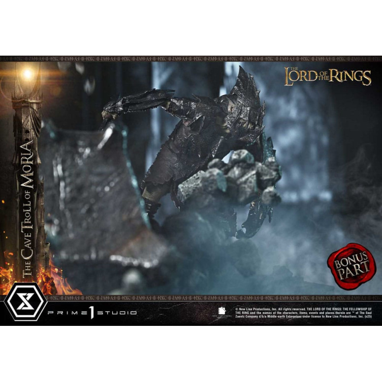 Prime 1 Studio - Cave Troll of Moria Bonus Version - El Señor de los Anillos Premium Masterline Series 1/6