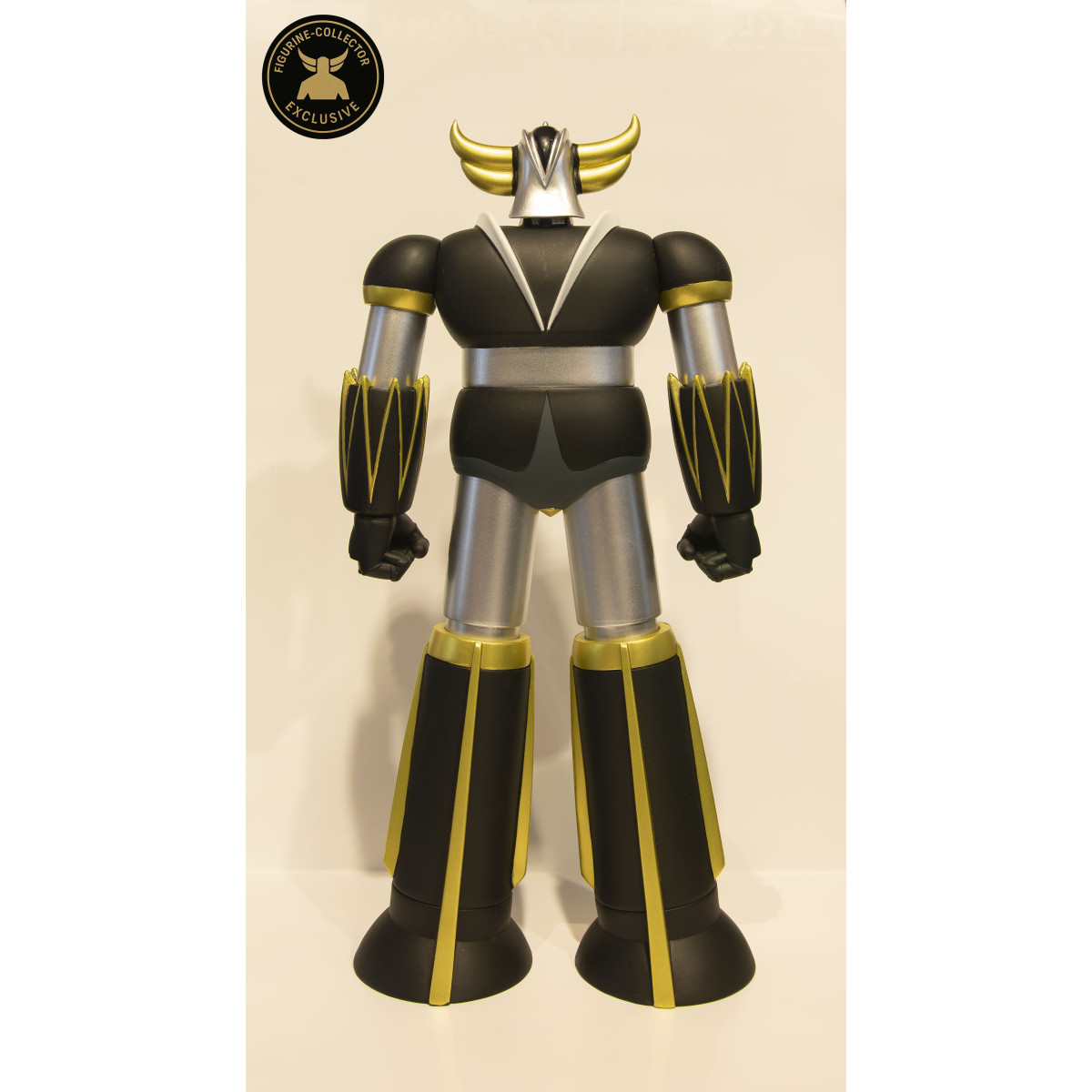 HL Pro - Grendizer Coleccionista de Figuras Exclusivo Negro y Oro - Jumbo Machinder - Shogun Warrior Ufo Robot Grendizer