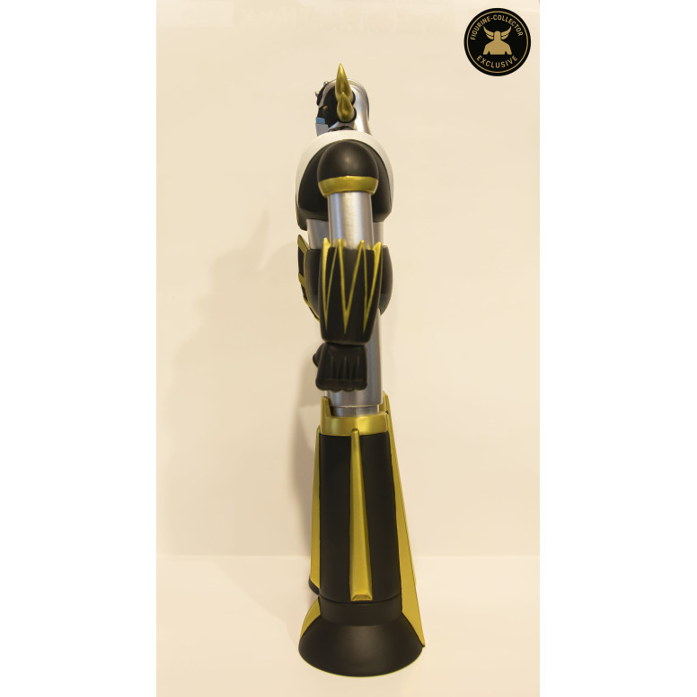 HL Pro - Grendizer Coleccionista de Figuras Exclusivo Negro y Oro - Jumbo Machinder - Shogun Warrior Ufo Robot Grendizer