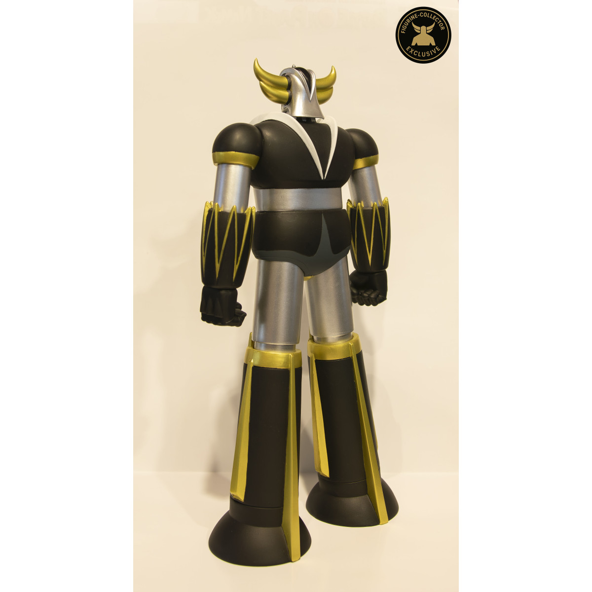 HL Pro - Grendizer Coleccionista de Figuras Exclusivo Negro y Oro - Jumbo Machinder - Shogun Warrior Ufo Robot Grendizer